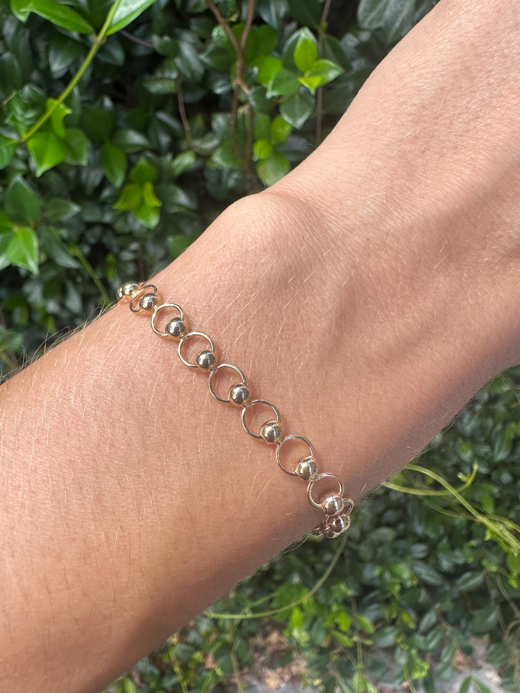 VINTAGE UNOAERRE 9CT GOLD BRACELET