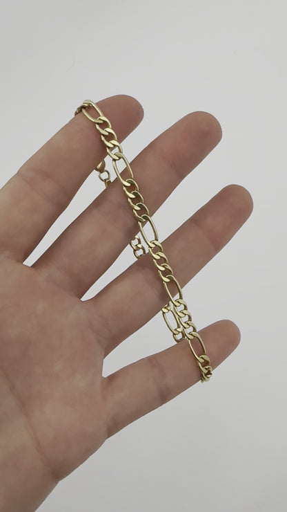 Classic figaro link bracelet