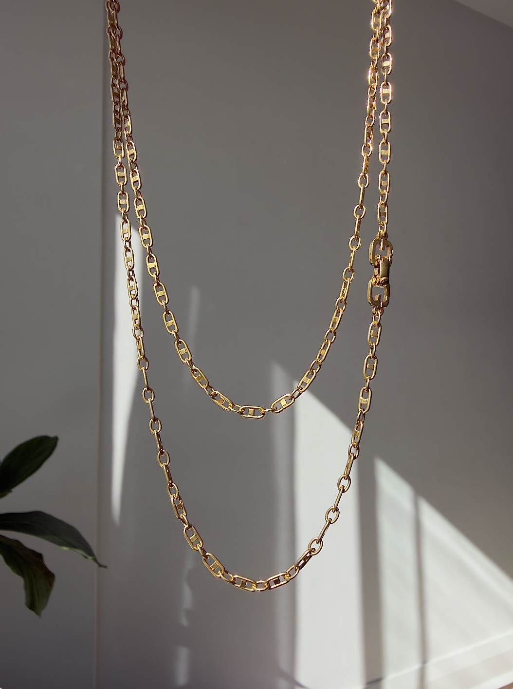 RARE VINTAGE 14CT GROSSE GUARD CHAIN