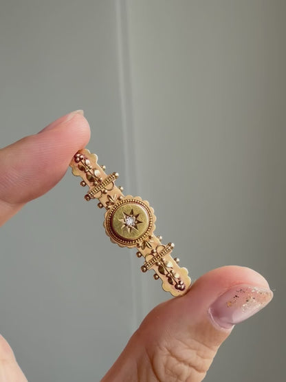 ANTIQUE 15CT BROOCH